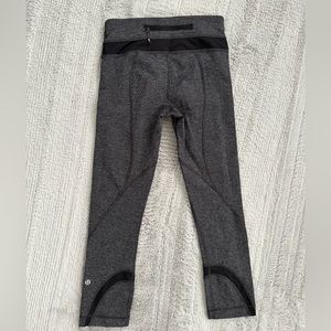 Lululemon leggings capri grey